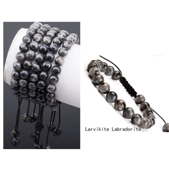 🆕 Larvikite Labradorite Natural Healing Bracelet - Picture 2 of 4